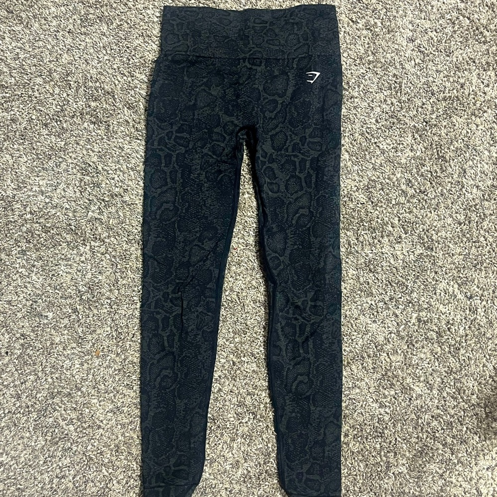 Adapt Animal Seamless Leggings (snakeskin Black)